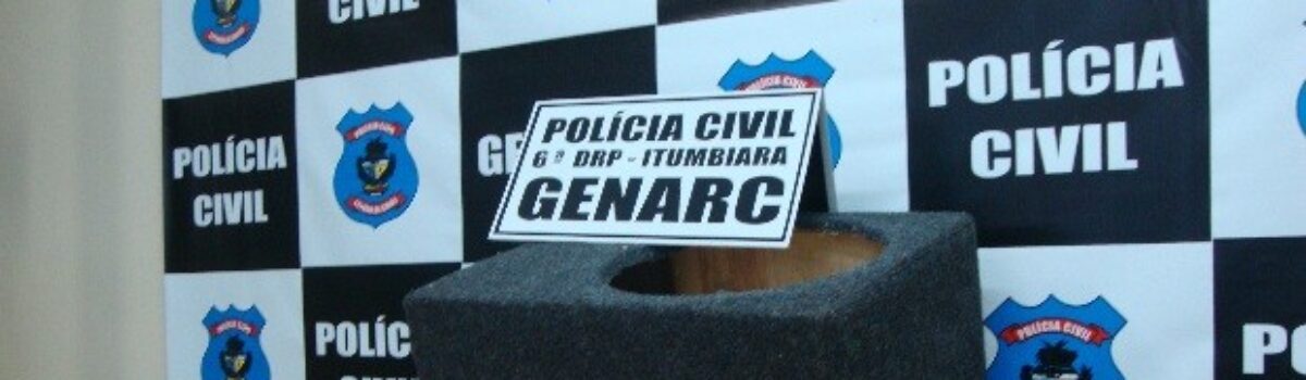 Itumbiara: Polícia Civil apreende  13  tabletes de maconha dentro de caixa de som automotivo
