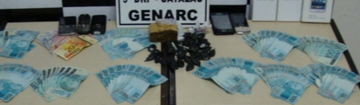 Unidos também no crime: Irmãos são presos por Policiais Civis do Genarc, de Catalão, por tráfico