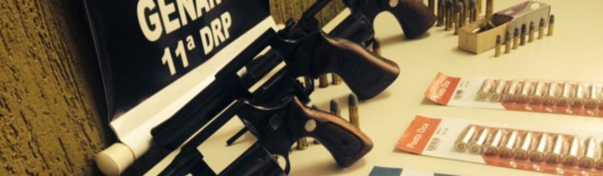 PC prende dono de condomínio de luxo em Formosa por posse ilegal de armas de fogo
