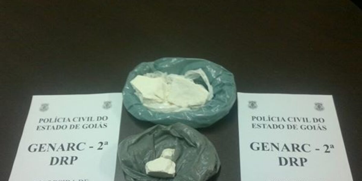 GENARC, de Aparecida de Goiânia, prende traficante que vendia droga em seu comércio