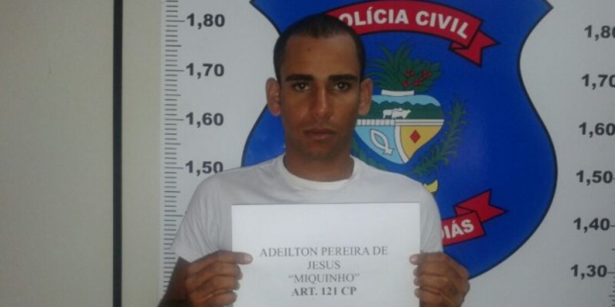 Adeílton Pereira respondia por 2 homicídios. Cometeu mais um e foi preso pelo GIH, de Rio Verde