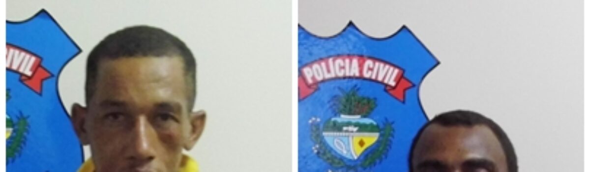 Um homicídio motivado por drogas. Dois suspeitos presos por Policiais Civis de Bom Jesus