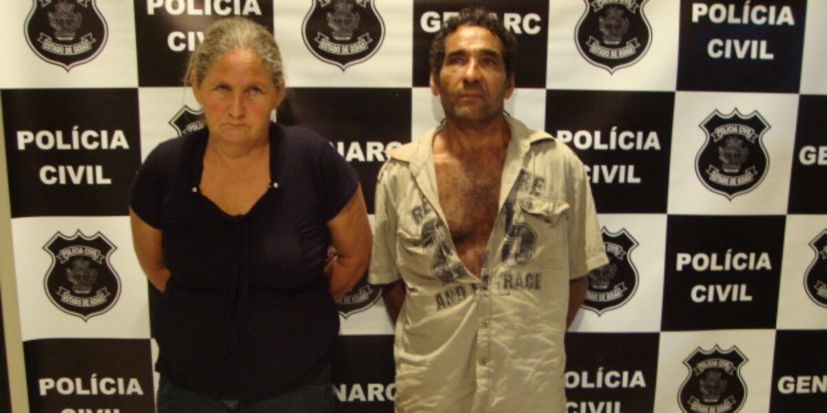 Casal de traficantes preso pelo GENARC, de Iporá, pronto para vender droga em Festa do Peão