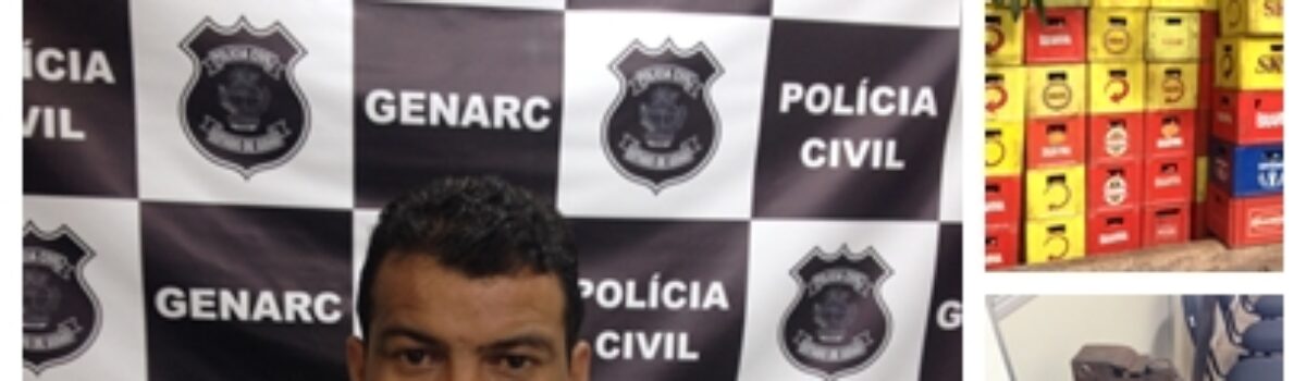GENARC, de Itumbiara, investiga tráfico de drogas e se depara com fábrica de cerveja falsa