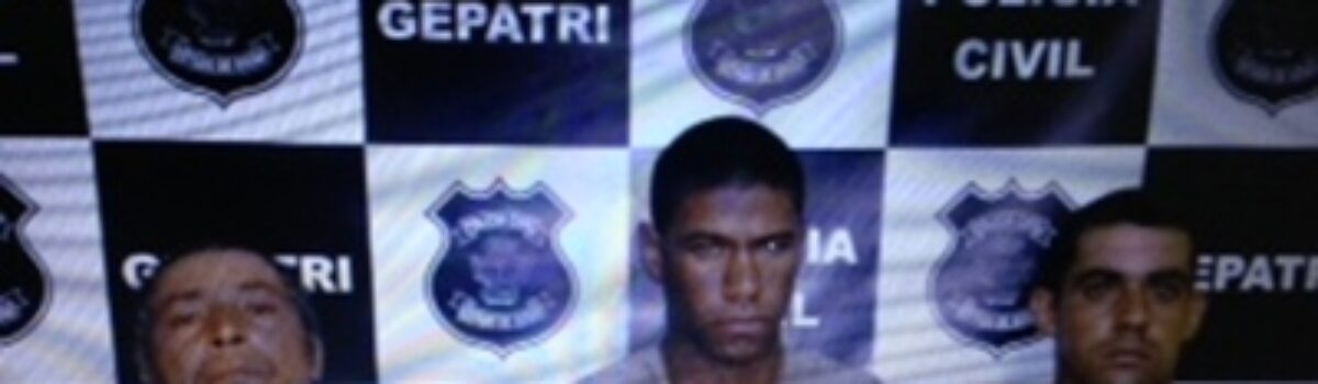Polícia Civil: GEPATRI, de Itumbiara, prende trio furtando soja em fazenda de Itumbiara