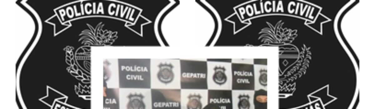 Preso pelo GEPATRI, de Rio Verde, suspeito de ter roubado R$ 80 mil em uma residência