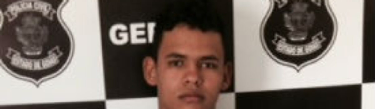 Preso em flagrante por posse e receptação de arma de fogo