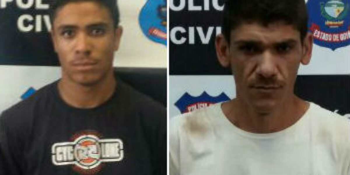 Policiais Civis prendem duas pressoas em Valparaíso e Novo Gama por pjngte ilegal de arma
