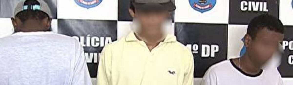 Jovens são presos pela Polícia Civil por gravarem vídeo com apologia ao crime e ameaça