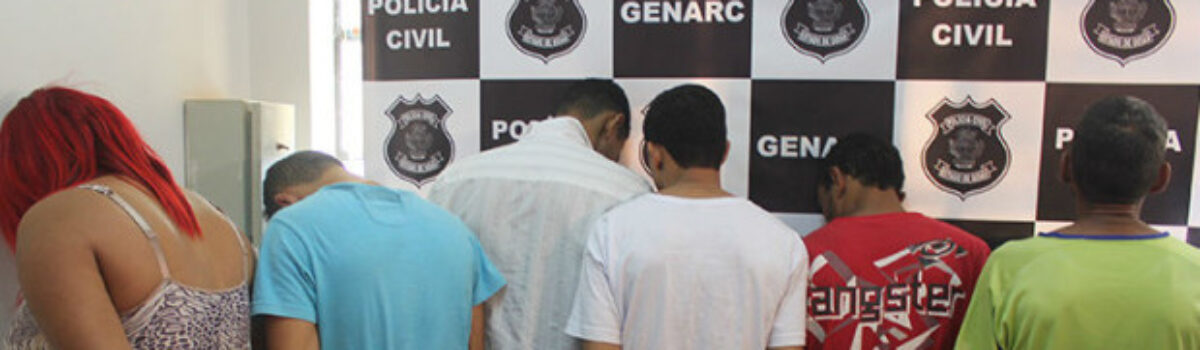 17ª DRP realiza grande operação e cumpre 12 mandados de prisão em Águas Lindas de Goiás