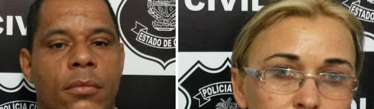 Polícia Civil de Indiara prende casal suspeito de tráfico de drogas
