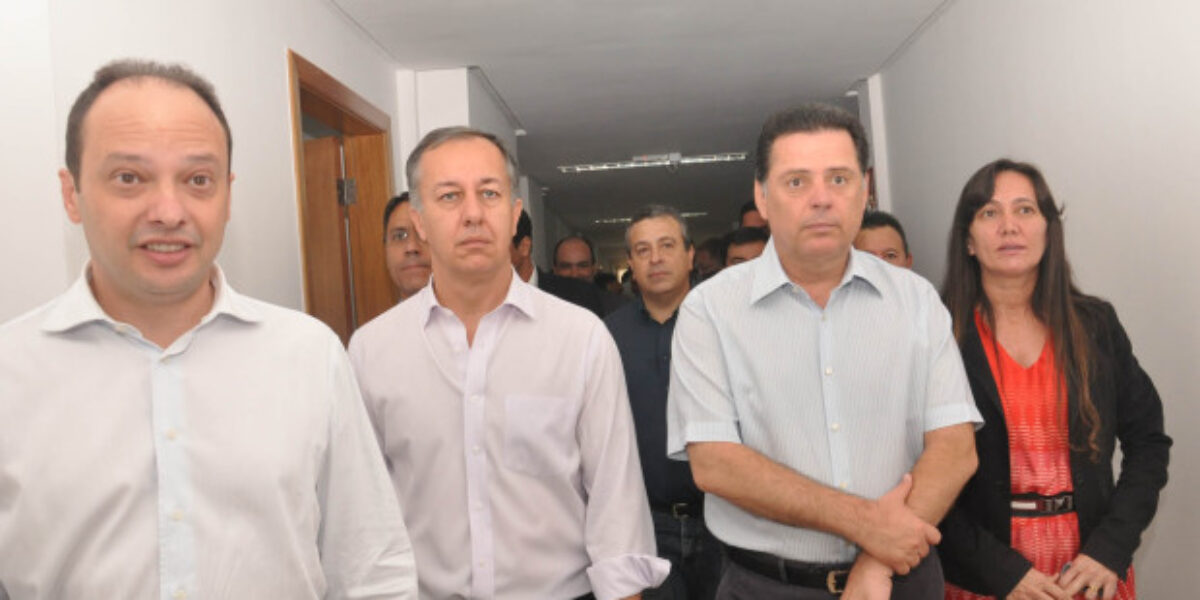 Marconi Perillo faz visita à nova sede da Academia da Polícia Civil