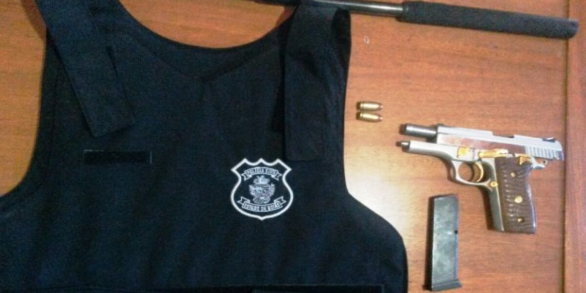 Polícia prende mais um por porte de arma em Pirenópolis