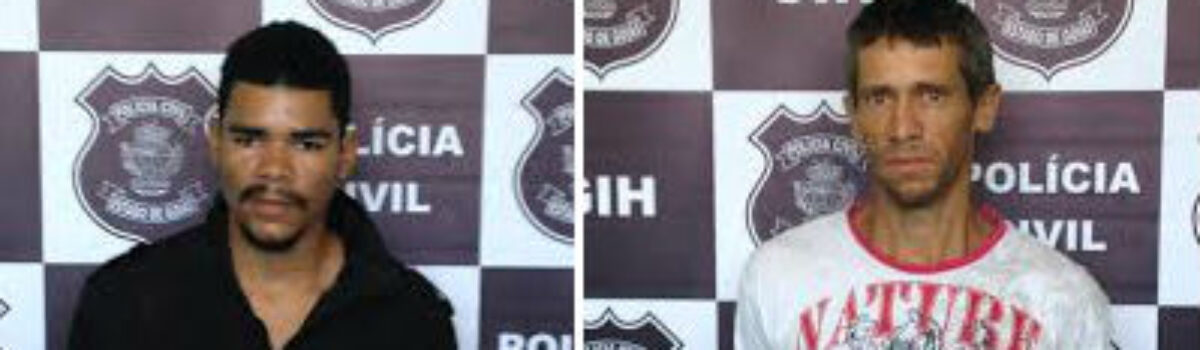 Entorno do DF: Suspeitos de homicídios são presos por policiais do GIH de Luziânia