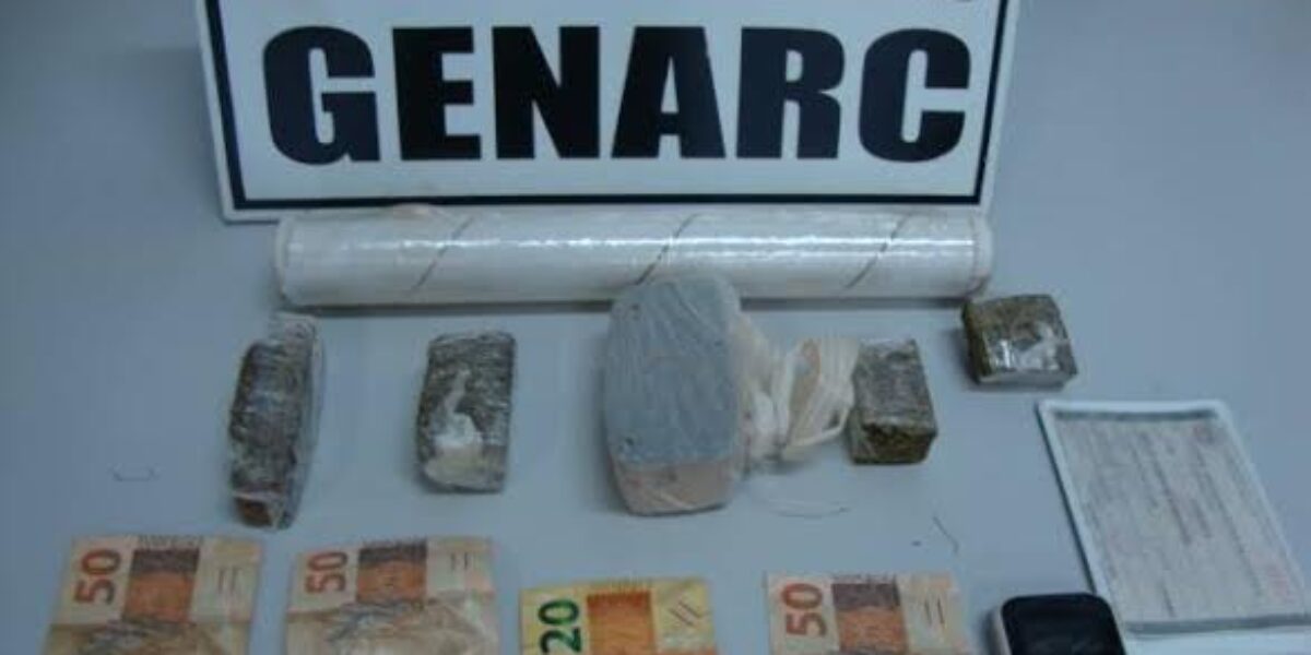 GENARC de Itumbiara prende traficante em flagrante