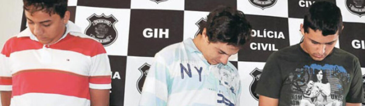 Policiais Civis prendem trio por furto de jet ski. Presos são suspeitos de outros crimes