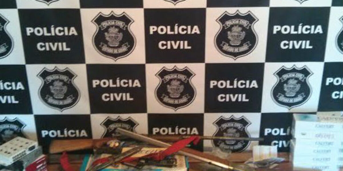 Operação em Mozarlândia prende cinco e apreende armas e drogas