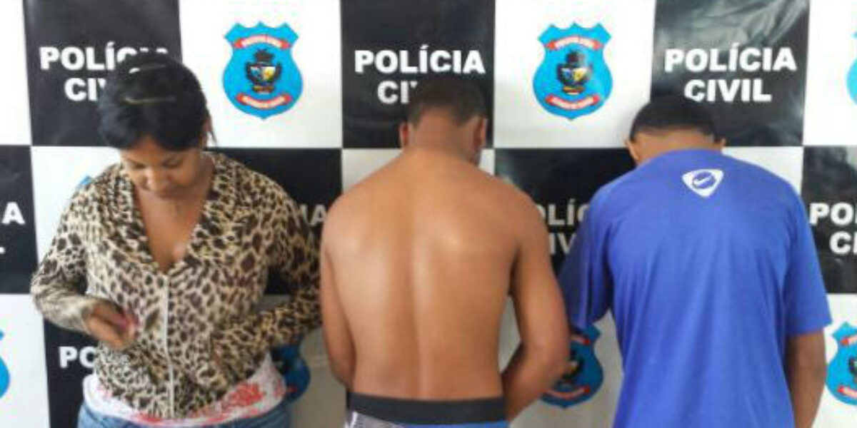 Preso trio que teria roubado moto e dinheiro de entregador de pizza em Valparaíso