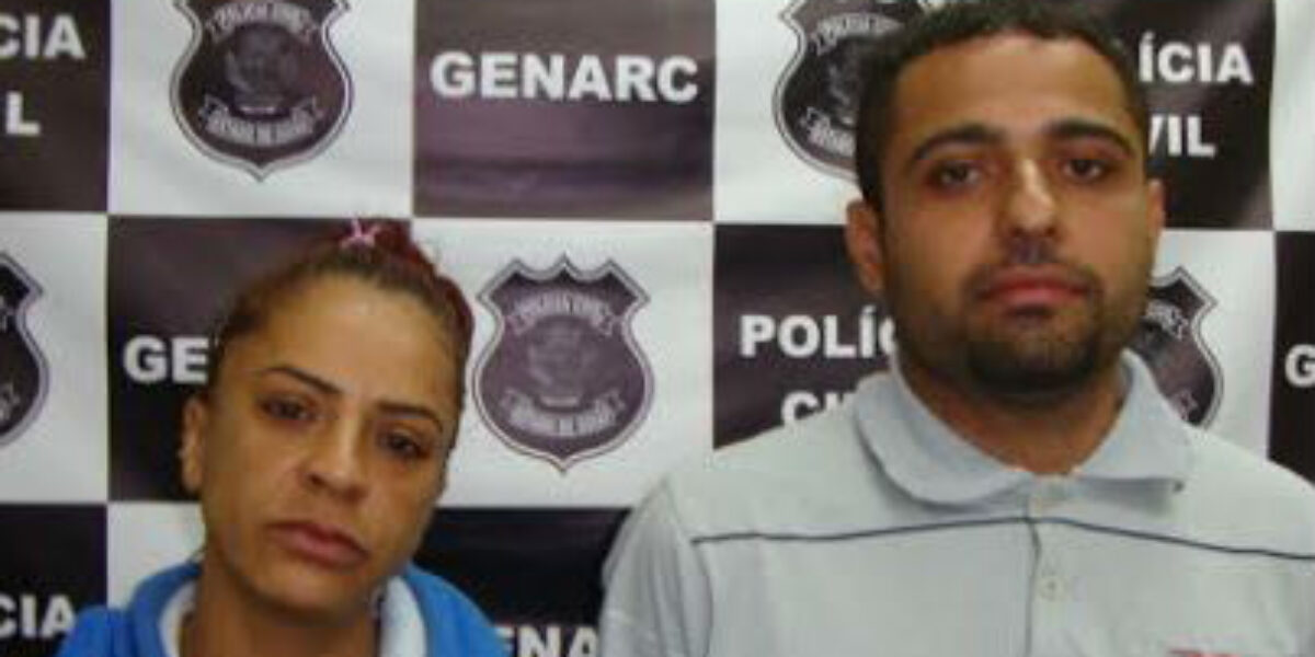 GENARC prende casal de traficantes em Caldas Novas. Investigações duraram 2 meses