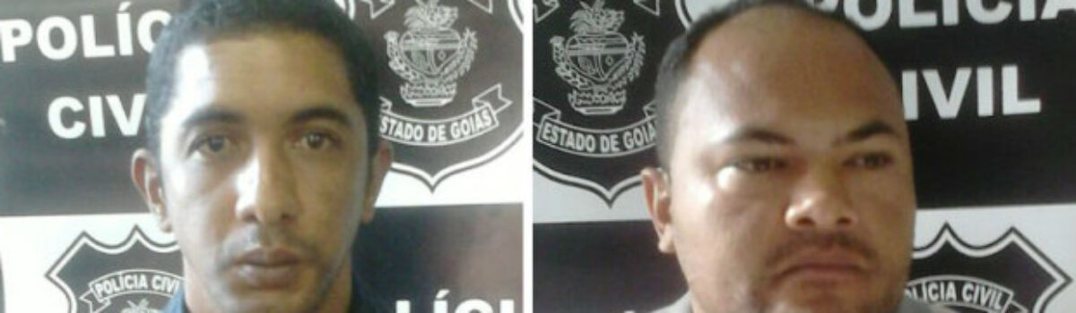 Presos em Cristalina suspeitos de dois homicídios. Um dos crimes teve motivação homofóbica