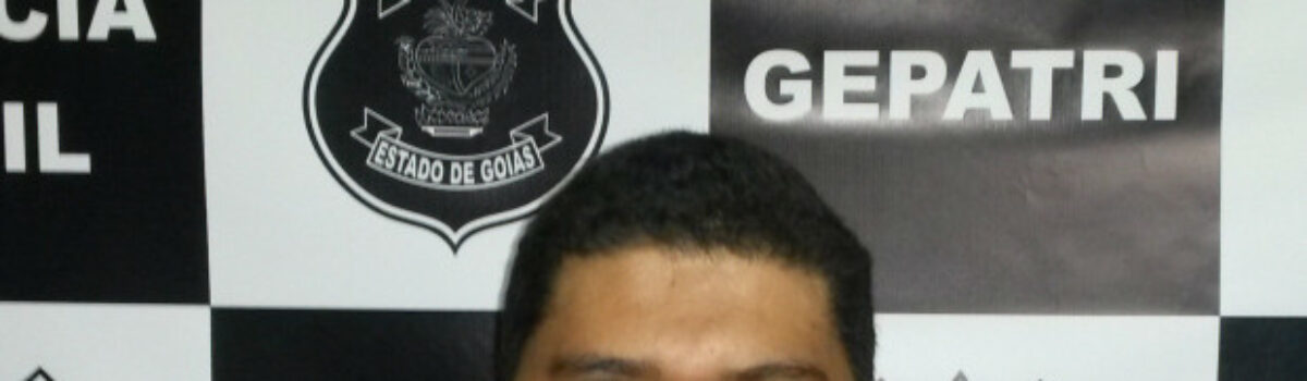GEPATRI de Itumbiara prende suspeito de roubos a comércios