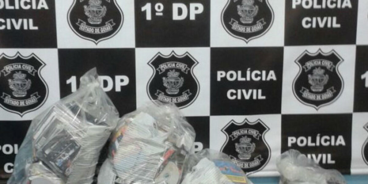 Polícia Civil faz operação contra pirataria em Formosa