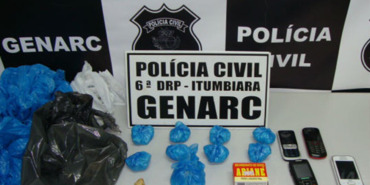 GENARC de Itumbiara prende dupla de traficantes em Morrinhos