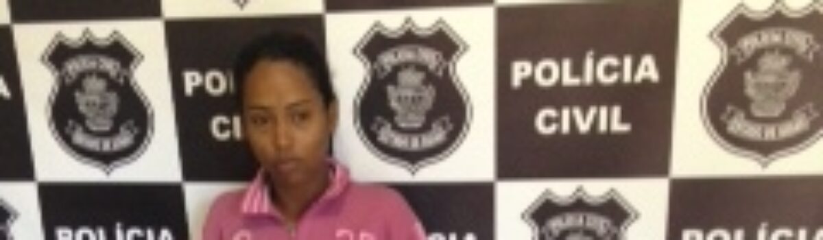 Policiais civis do GEPATRI de Uruaçu prendem receptadora