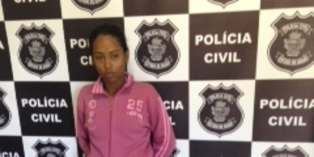 Policiais civis do GEPATRI de Uruaçu prendem receptadora
