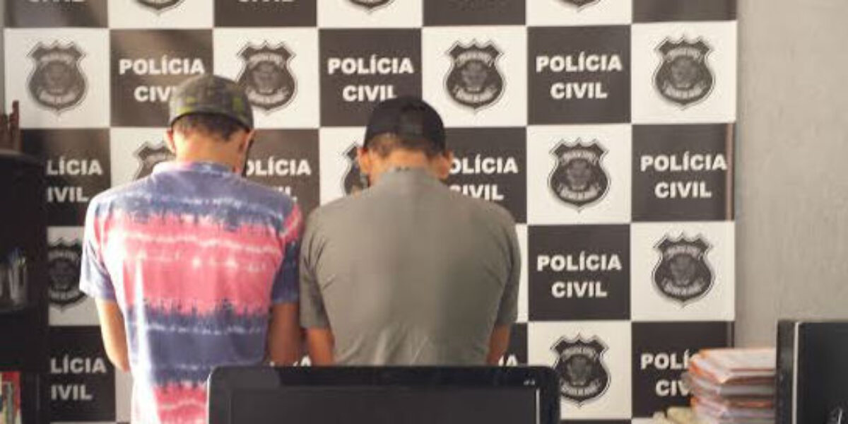 Polícia Civil apreende dois menores acusados de roubo em fazenda de juíz