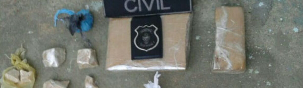 Operação apreende armas e drogas em Alvorada do Norte