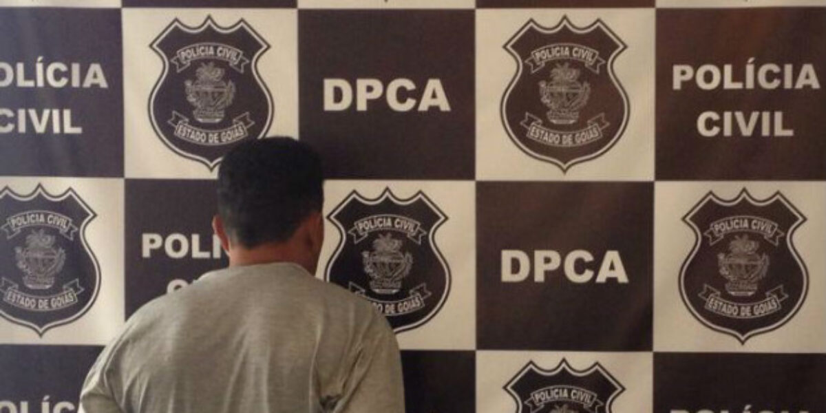 Homem é preso em Goiânia suspeito de estuprar sobrinha, de 11 anos, e também a sogra