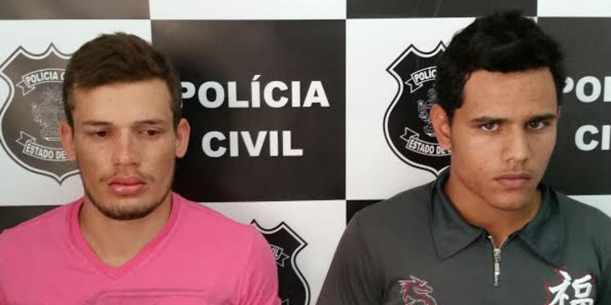 Primos suspeitos de homícidio são presos em Goiatuba