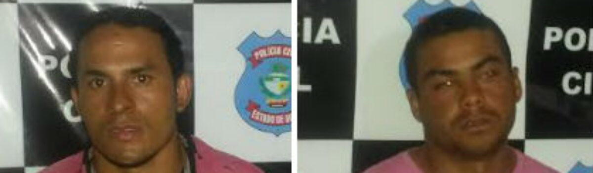 Dois presos em Itaberaí por tráfico e roubos. Latrocínio também é investigado