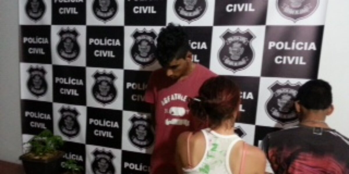 Trio é flagrado em Joviânia com motos adulteradas e pés de maconha