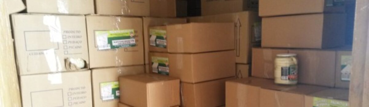 Polícia Civil de Hidrolândia recupera carga de palmito roubada