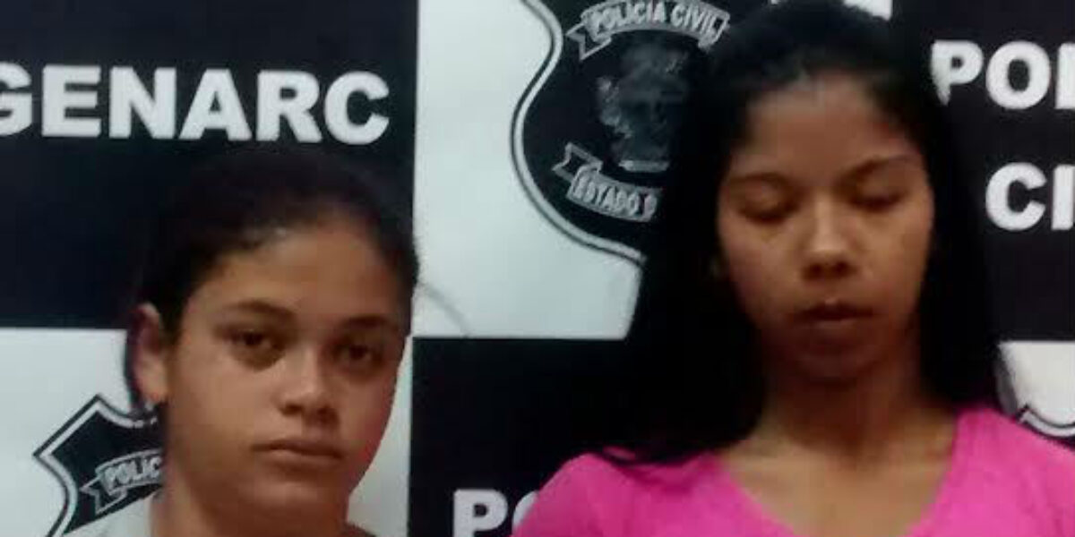 GENARC de Águas Lindas prende duas suspeitas de tráfico de drogas