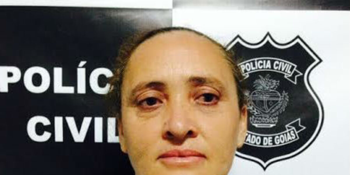 Na cadeia: Autora de furto de arma e valores é presa por Policiais Civis de Goianira