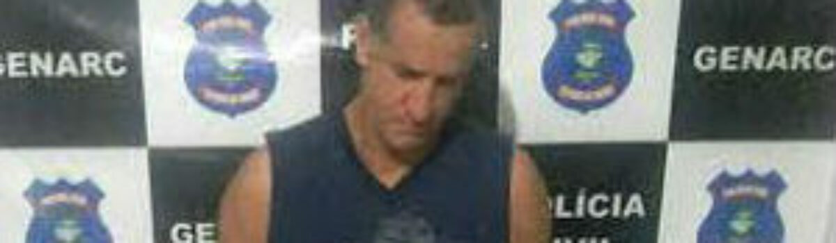 GENARC de Posse prende traficante de drogas em na cidade de Sítio D’Abadia