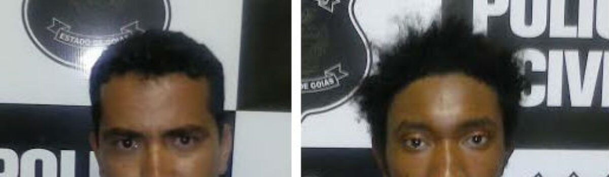 Foragidos da Justiça são capturados pelo CAOP de Anápolis