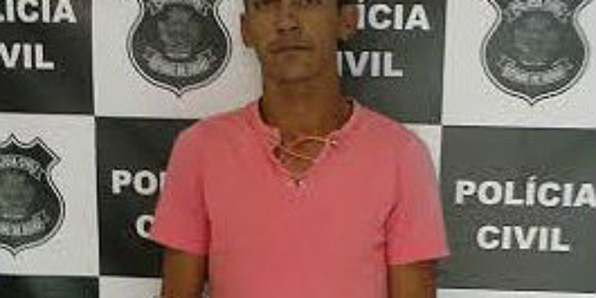 Polícia Civil de Jaraguá prende suspeito de estuprar enteada