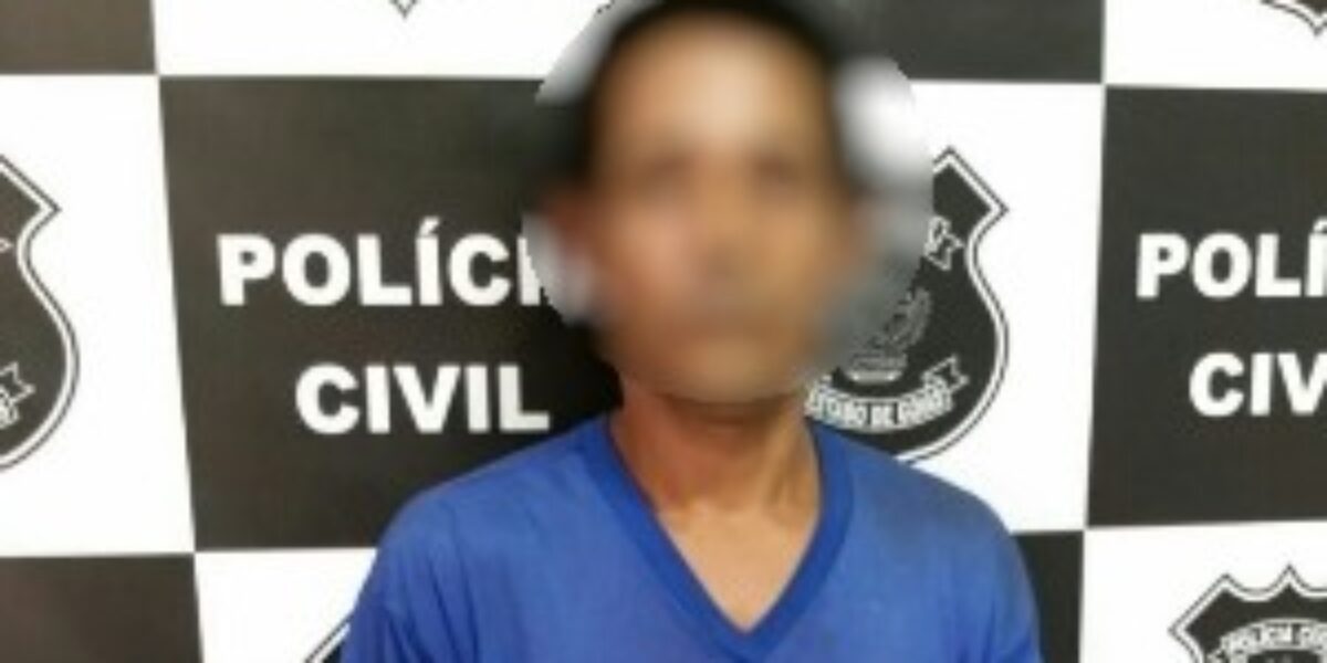 Em Goiatuba, pai é preso suspeito de estuprar a filha de 15 anos e filmar o crime