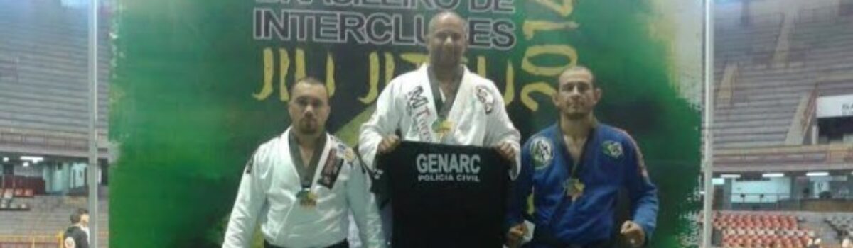 Coordenador do GENARC de Catalão, Delegado  é Campeão Brasileiro de Jiu-Jitsu