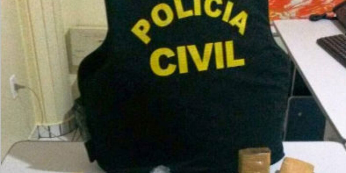 Polícia Civil de Silvânia prende quatro envolvidos com tráfico de drogas
