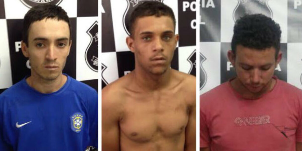 Roubo e tráfico: Policiais civis da 5ª DRP prendem três suspeitos e apreendem menor