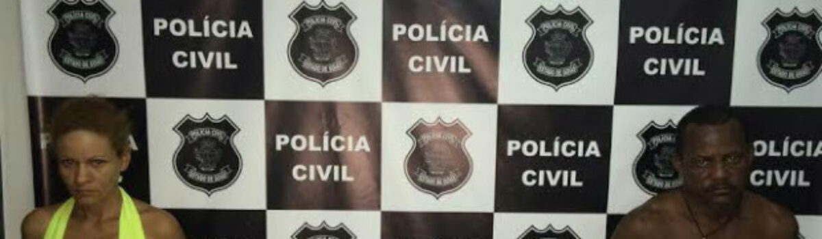 Em Caiapônia, casal é preso por tráfico de drogas. Netos do suspeito presenciavam crime