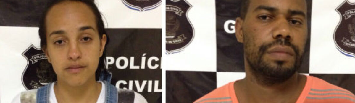 Na cara dura: Preso casal que vendia drogas em avenida movimentada de Catalão