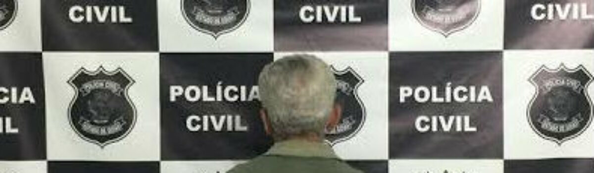 Idoso suspeito de estupro de vulnerável é preso em Quirinópolis