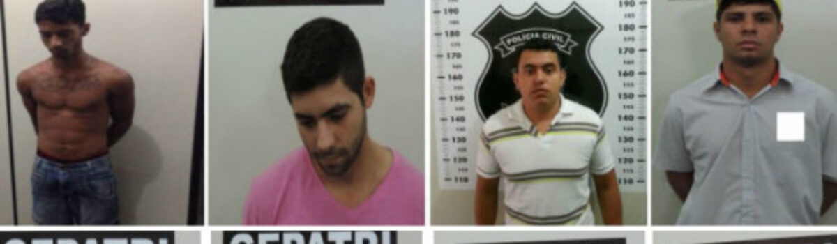 Operação 157: GEPATRI de Rio Verde prende oito suspeitos de roubo a comércio da cidade