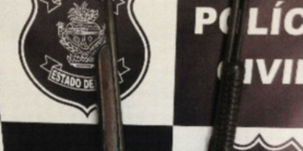 Polícia Civil de Alto Paraíso encontra armas furtadas em fazendas